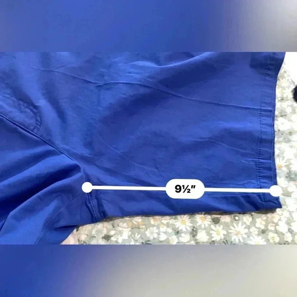 Croft & Barrow Blue Stretch Bermudas Size 16 - Picture 7 of 7